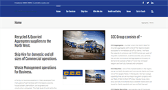 Desktop Screenshot of cccwaste.com